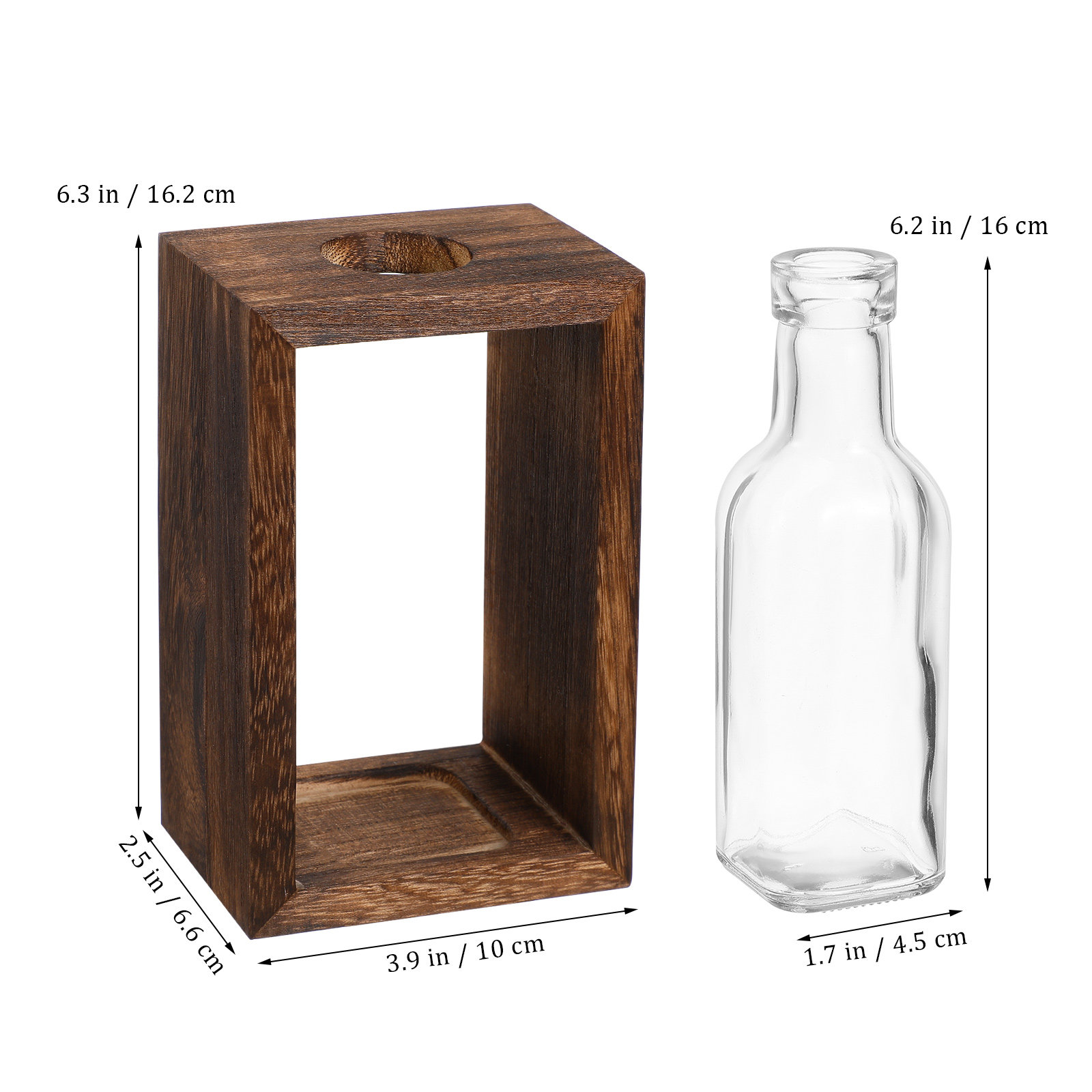 1Set Houten Hydroponisch Plant - Propagation Station Vase recensie en prijs