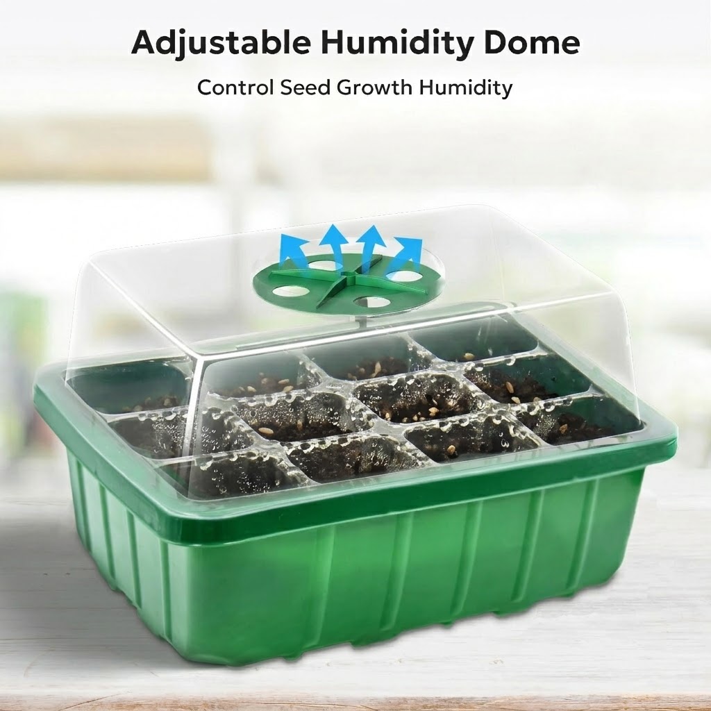 Verhoogde zaailingenstarterset - Humidity Dome Kit recensie en prijs
