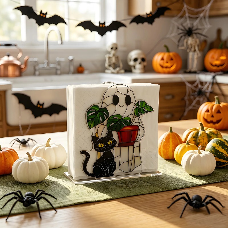 Vintage Halloween Kat Pompoen  - Agar Tissue Culture recensie en prijs