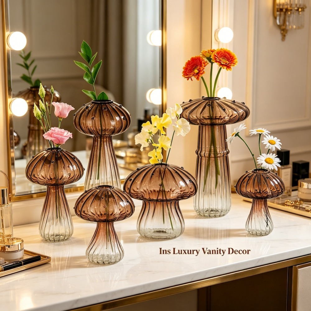 Paddenstoelvormig gegroefd gla - Propagation Station Vase recensie en prijs